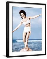 Beach Party, Annette Funicello, 1963-null-Framed Photo