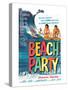 Beach Party, Annette Funicello, Frankie Avalon, 1963-null-Stretched Canvas