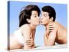 Beach Party, Annette Funicello, Frankie Avalon, 1963-null-Stretched Canvas