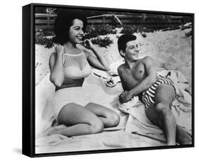 Beach Party-null-Framed Stretched Canvas