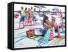 Beach Party-Patti Mollica-Framed Stretched Canvas