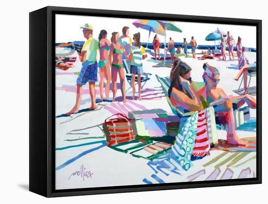 Beach Party-Patti Mollica-Framed Stretched Canvas