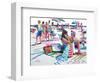 Beach Party-Patti Mollica-Framed Art Print