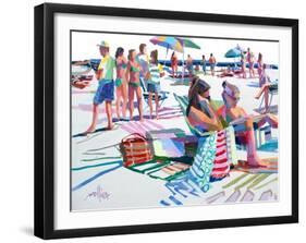 Beach Party-Patti Mollica-Framed Art Print