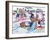 Beach Party-Patti Mollica-Framed Art Print