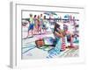 Beach Party-Patti Mollica-Framed Art Print