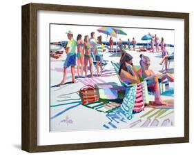 Beach Party-Patti Mollica-Framed Art Print