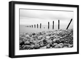 Beach Pebbles-null-Framed Photographic Print