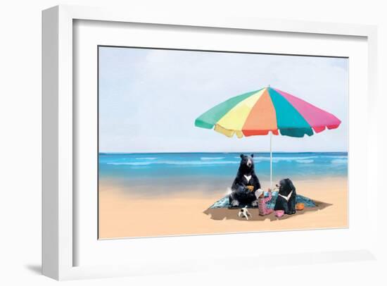 Beach Picnic-Nancy Tillman-Framed Art Print