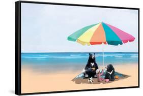 Beach Picnic-Nancy Tillman-Framed Stretched Canvas