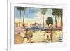 Beach, Pier, St. Petersburg, Florida-null-Framed Art Print