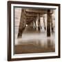 Beach Pier-null-Framed Giclee Print