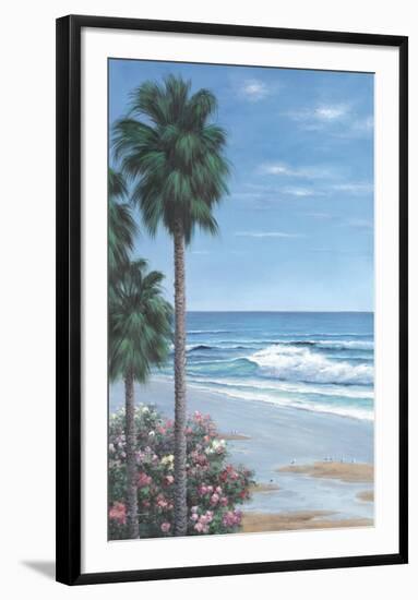 Beach Place-Diane Romanello-Framed Art Print