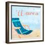 Beach Play III-Julie DeRice-Framed Art Print