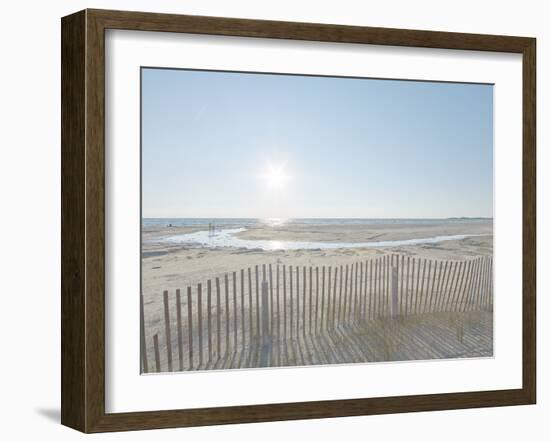 Beach Play-Mike Toy-Framed Giclee Print