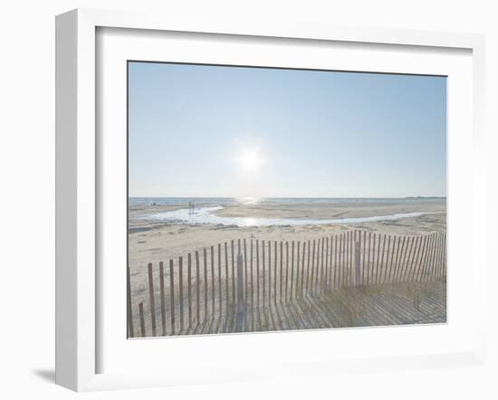 Beach Play-Mike Toy-Framed Giclee Print