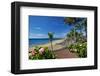 Beach Playa Blanca, Puerto del Carmen, Lanzarote, Canary Islands, Spain-null-Framed Art Print