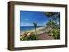 Beach Playa Blanca, Puerto del Carmen, Lanzarote, Canary Islands, Spain-null-Framed Art Print