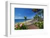 Beach Playa Blanca, Puerto del Carmen, Lanzarote, Canary Islands, Spain-null-Framed Art Print