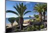 Beach Playa Blanca, Puerto del Carmen, Lanzarote, Canary Islands, Spain-null-Mounted Art Print