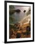 Beach, Playa Hornitos, Acapulco, Mexico-Walter Bibikow-Framed Photographic Print