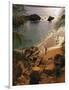 Beach, Playa Hornitos, Acapulco, Mexico-Walter Bibikow-Framed Photographic Print