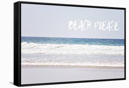 Beach Please-Sylvia Coomes-Framed Stretched Canvas