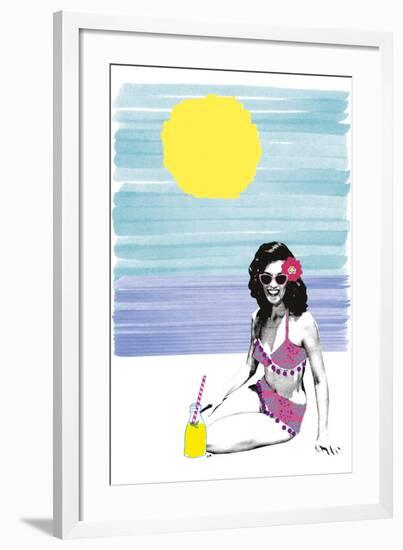 Beach Pop!-null-Framed Giclee Print