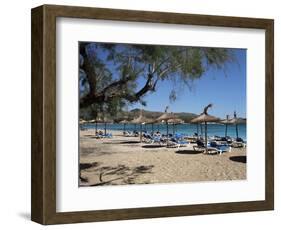 Beach, Port De Pollenca, Majorca, Balearic Islands, Spain, Mediterranean-Philip Craven-Framed Photographic Print