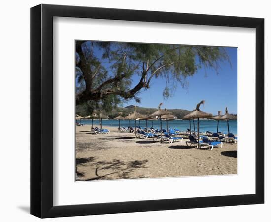 Beach, Port De Pollenca, Majorca, Balearic Islands, Spain, Mediterranean-Philip Craven-Framed Photographic Print