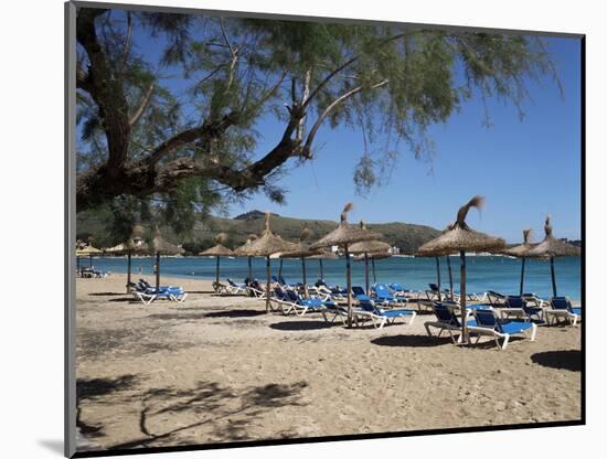 Beach, Port De Pollenca, Majorca, Balearic Islands, Spain, Mediterranean-Philip Craven-Mounted Photographic Print