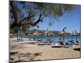 Beach, Port De Pollenca, Majorca, Balearic Islands, Spain, Mediterranean-Philip Craven-Mounted Photographic Print