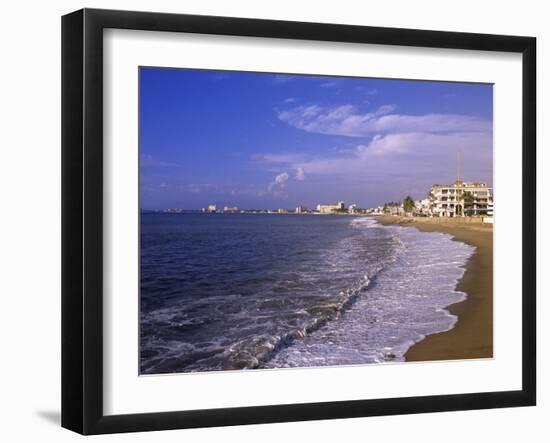 Beach Puerto Vallarta, Mexico-Michael DeFreitas-Framed Photographic Print