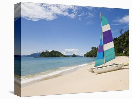 Beach, Pulau Datai, Pulau Langkawi, Langkawi Island, Malaysia-Gavin Hellier-Stretched Canvas