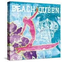 Beach Queen-Joan Coleman-Stretched Canvas