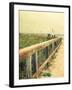 Beach Rails I-Lisa Hill Saghini-Framed Art Print