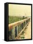 Beach Rails I-Lisa Hill Saghini-Framed Stretched Canvas