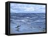 Beach Reflections-Sher Sester-Framed Stretched Canvas