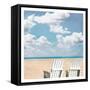 Beach Relaxing 2-Marcus Prime-Framed Stretched Canvas