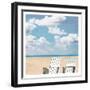 Beach Relaxing 2-Marcus Prime-Framed Art Print