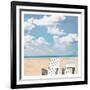 Beach Relaxing 2-Marcus Prime-Framed Art Print