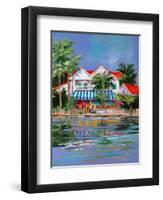 Beach Resort I-Jane Slivka-Framed Art Print