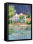 Beach Resort I-Jane Slivka-Framed Stretched Canvas