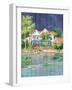 Beach Resort I-Jane Slivka-Framed Art Print