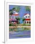 Beach Resort II-Jane Slivka-Framed Art Print