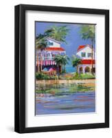 Beach Resort II-Jane Slivka-Framed Art Print