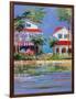 Beach Resort II-Jane Slivka-Framed Art Print