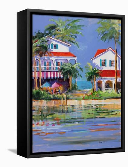 Beach Resort II-Jane Slivka-Framed Stretched Canvas