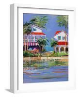 Beach Resort II-Jane Slivka-Framed Art Print