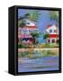 Beach Resort II-Jane Slivka-Framed Stretched Canvas